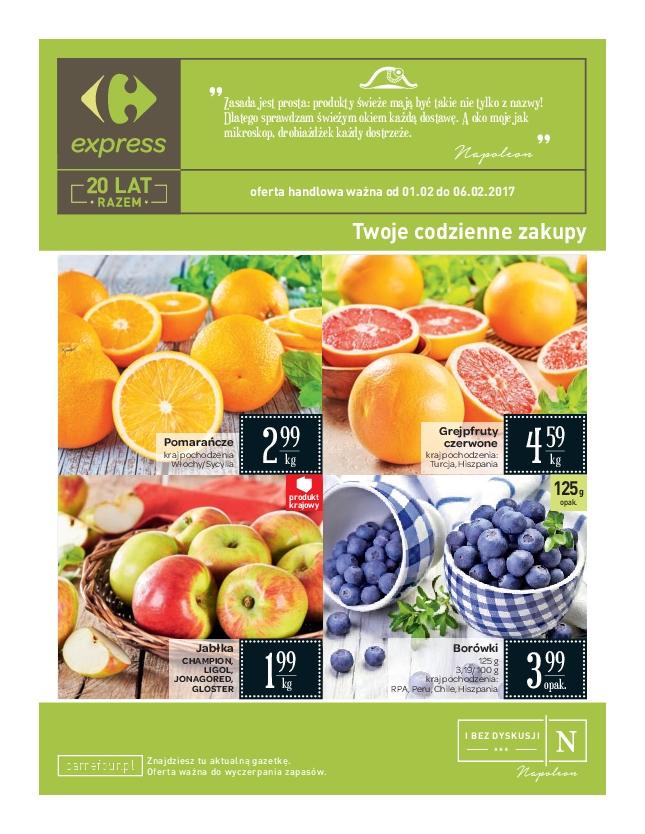 Gazetka promocyjna Carrefour Express str. 1