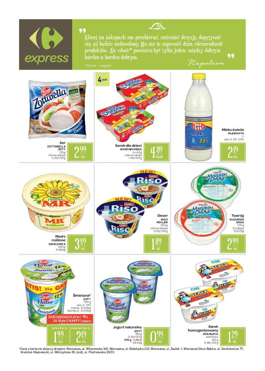 Gazetka promocyjna Carrefour Express str. 2