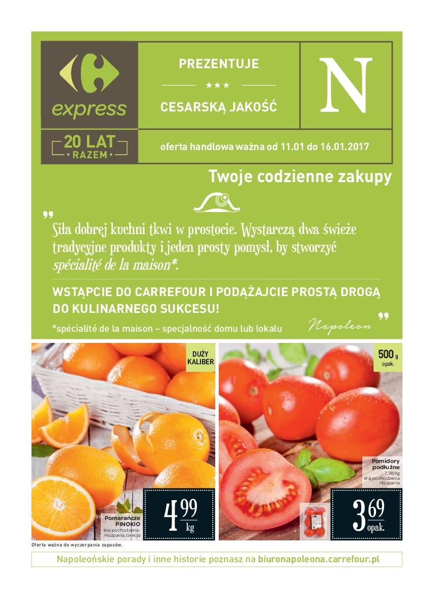Gazetka promocyjna Carrefour Express str. 1