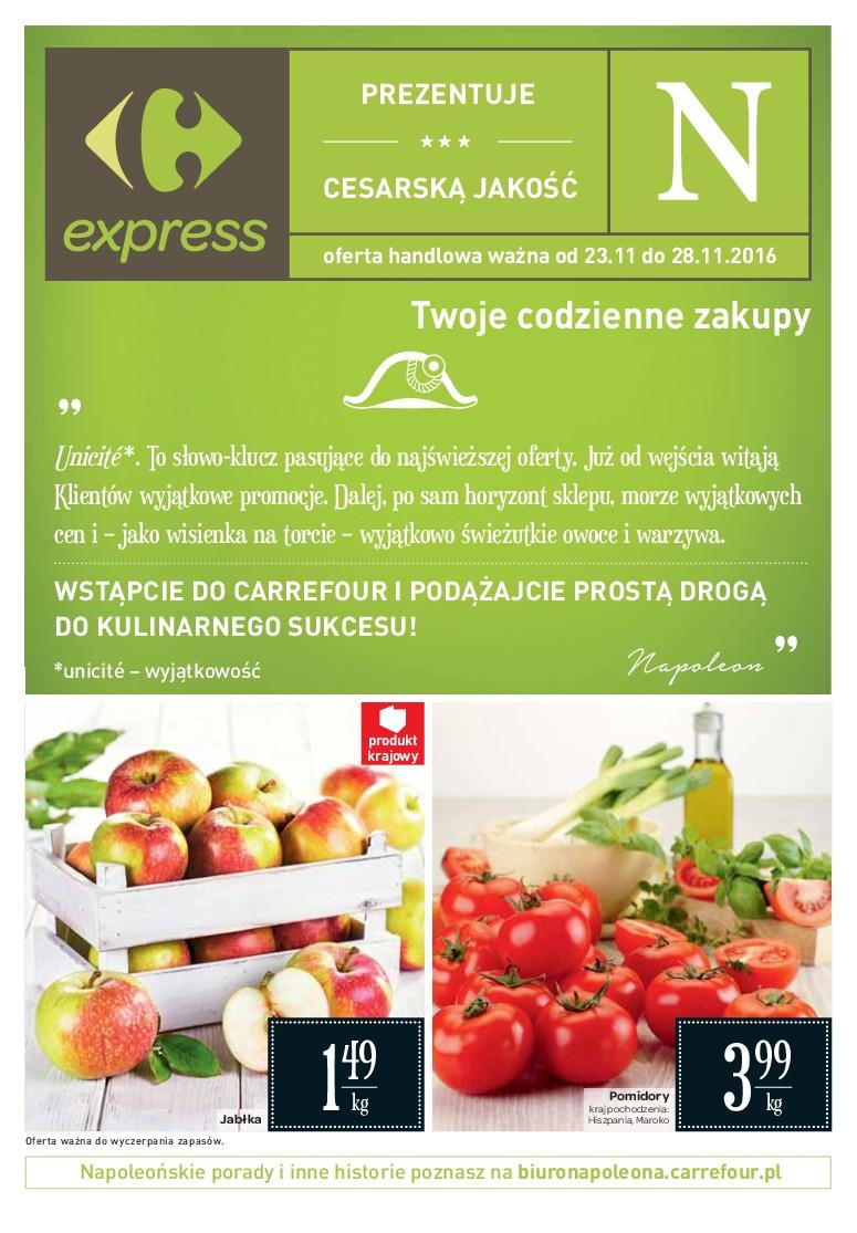 Gazetka promocyjna Carrefour Express str. 1
