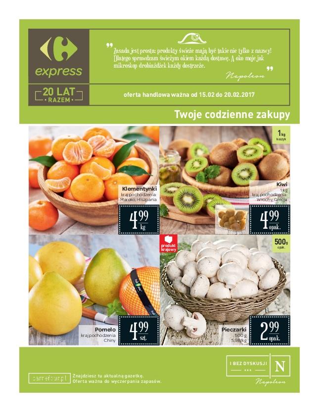 Gazetka promocyjna Carrefour Express str. 1