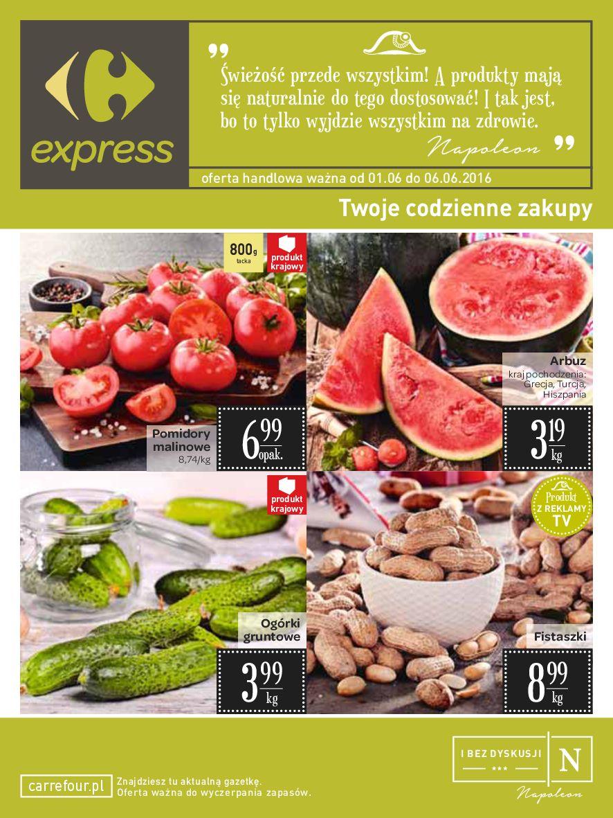 Gazetka promocyjna Carrefour Express str. 1