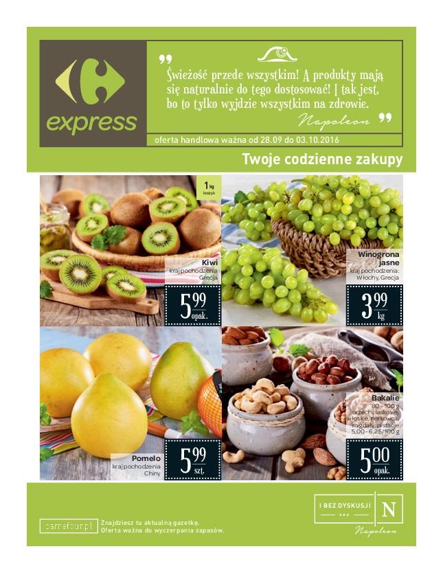 Gazetka promocyjna Carrefour Express str. 1