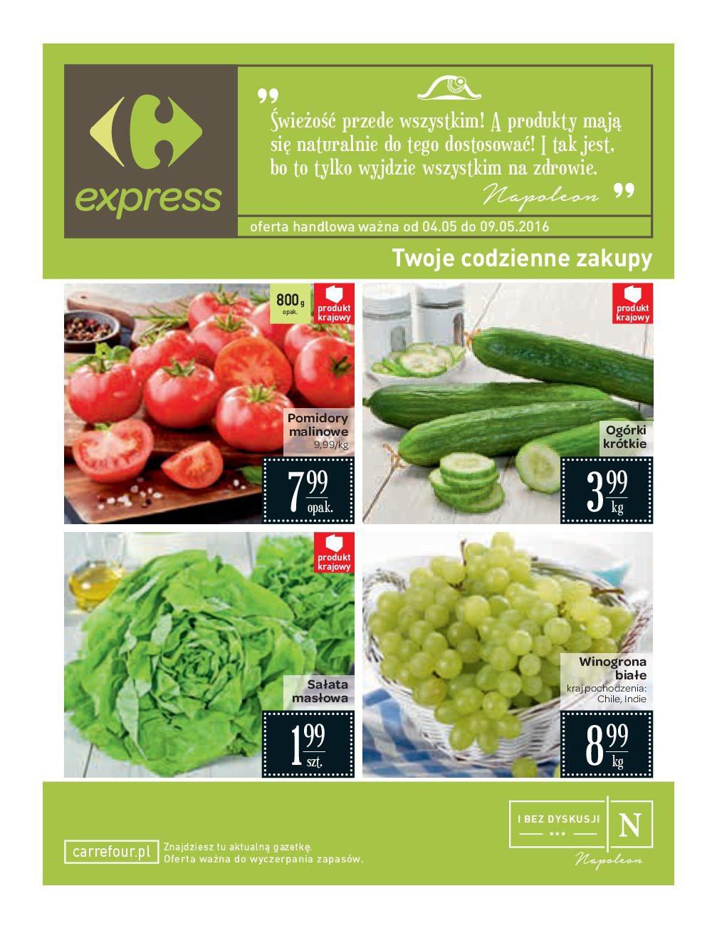 Gazetka promocyjna Carrefour Express str. 1