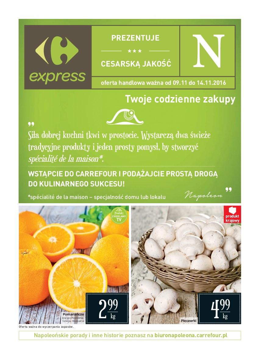 Gazetka promocyjna Carrefour Express str. 1