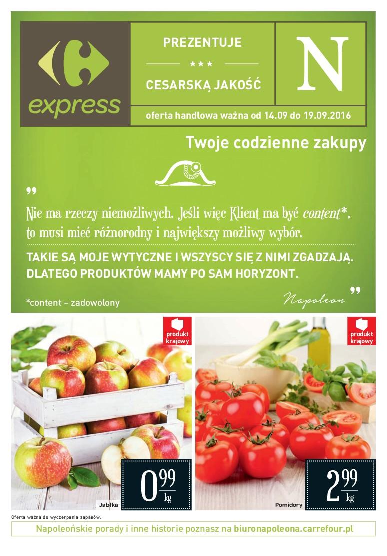 Gazetka promocyjna Carrefour Express str. 1