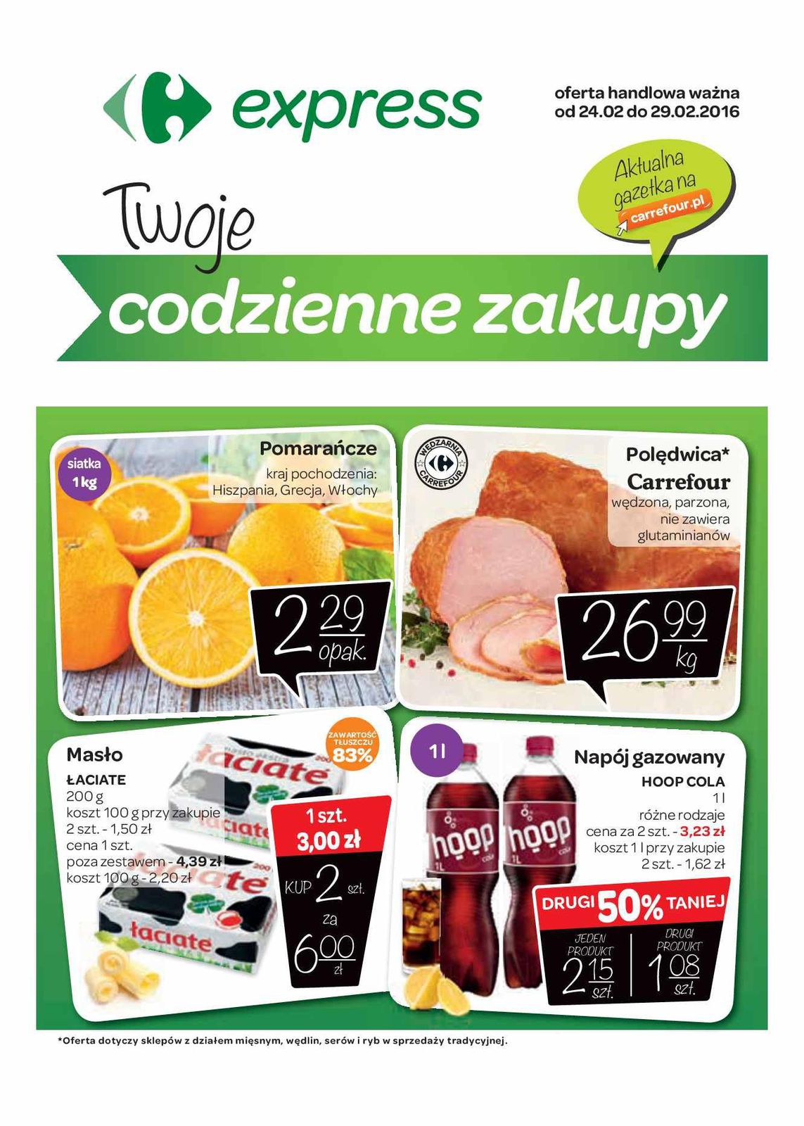 Gazetka promocyjna Carrefour Express str. 1