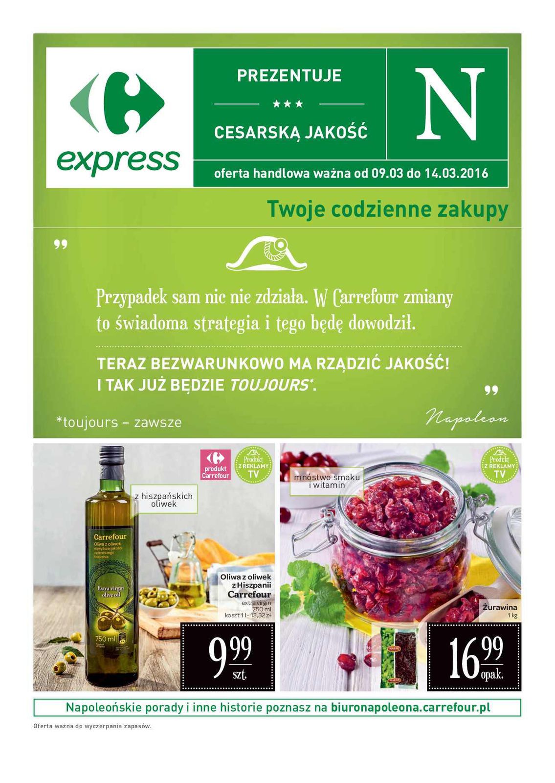 Gazetka promocyjna Carrefour Express str. 1
