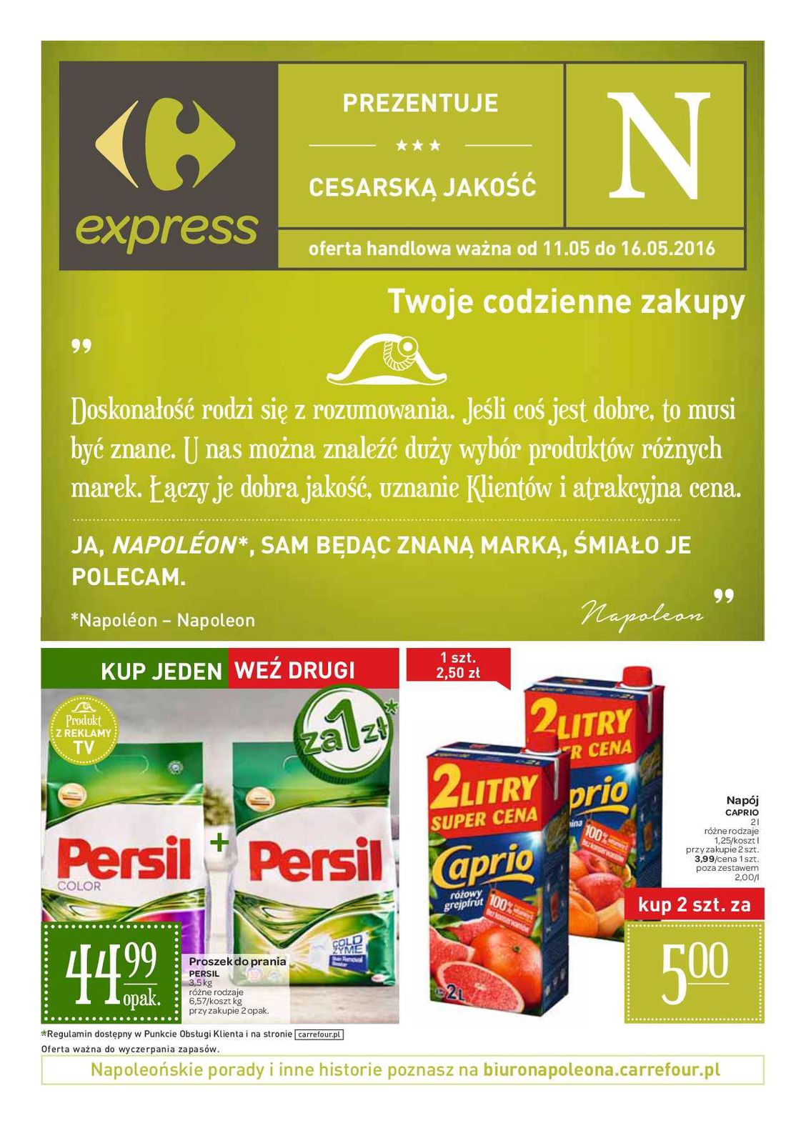 Gazetka promocyjna Carrefour Express str. 1