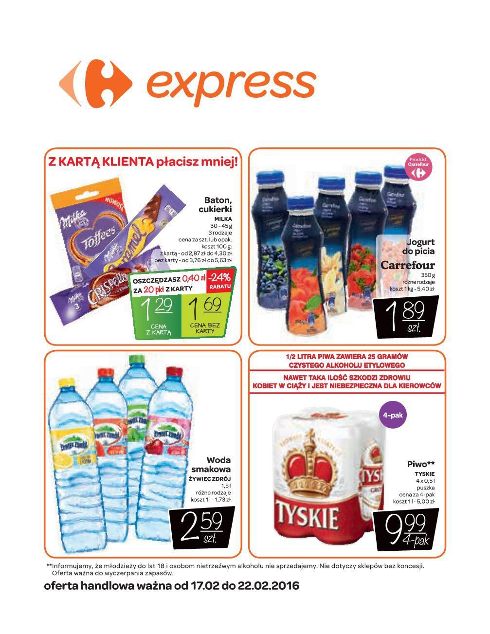 Gazetka promocyjna Carrefour Express str. 1