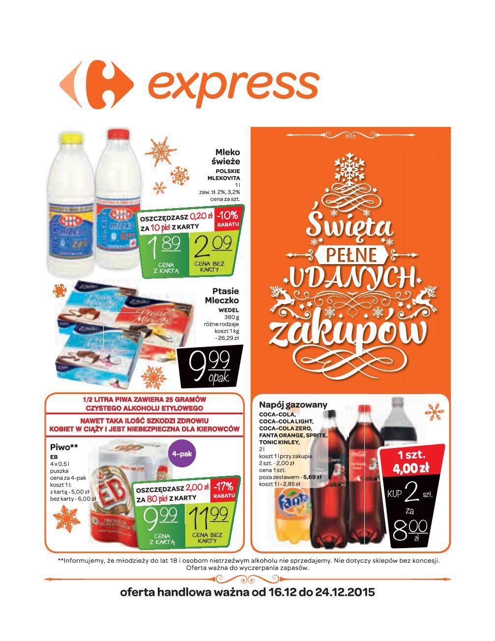 Gazetka promocyjna Carrefour Express str. 1