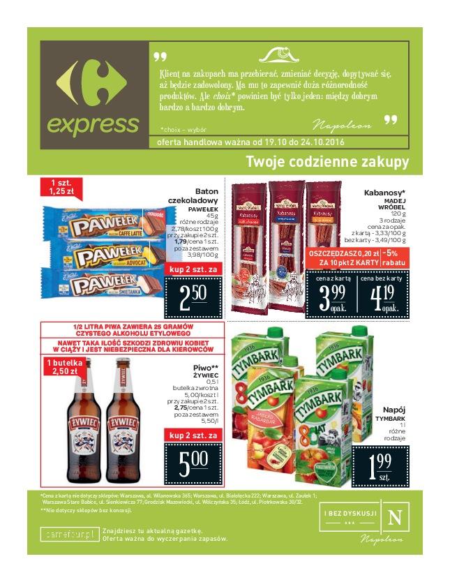 Gazetka promocyjna Carrefour Express str. 2