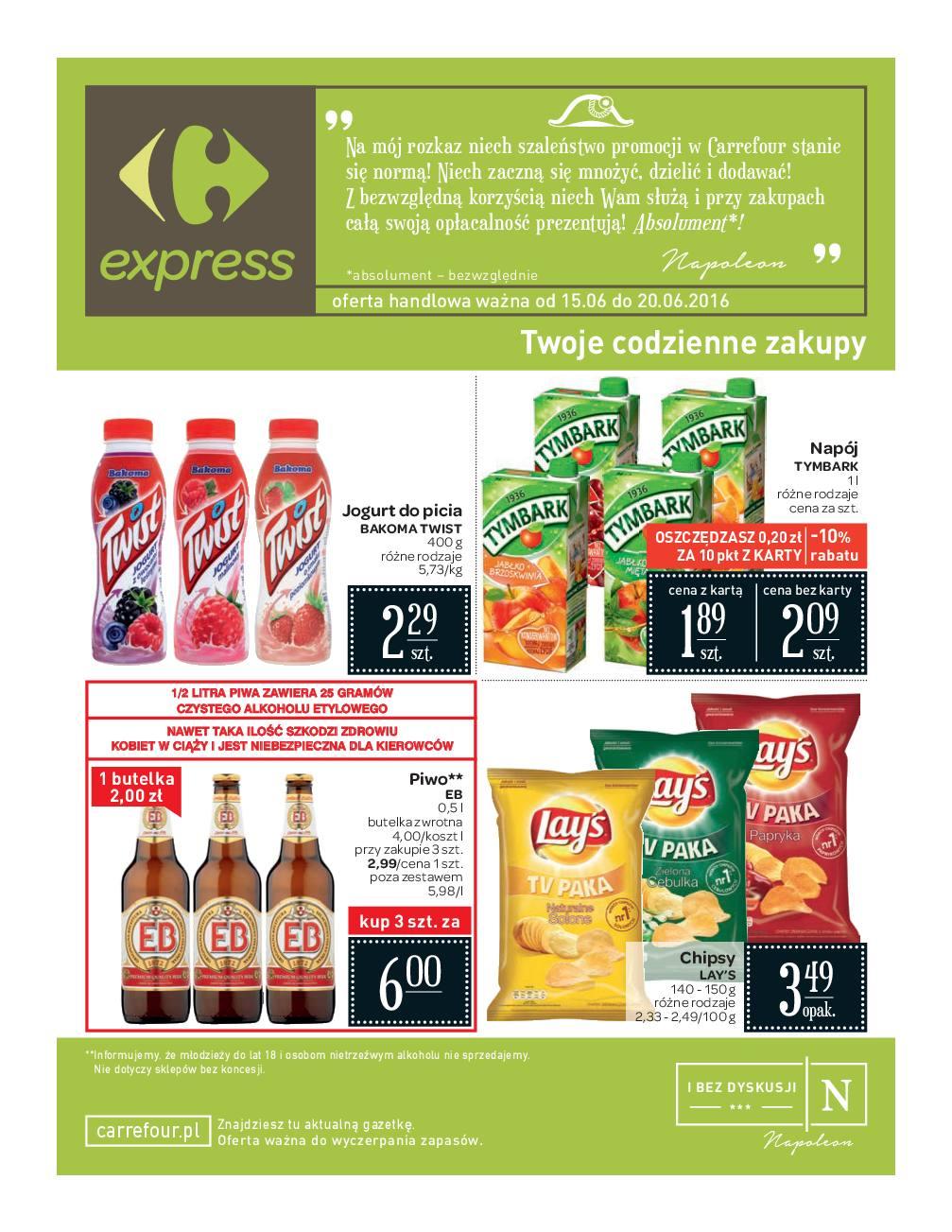 Gazetka promocyjna Carrefour Express str. 2