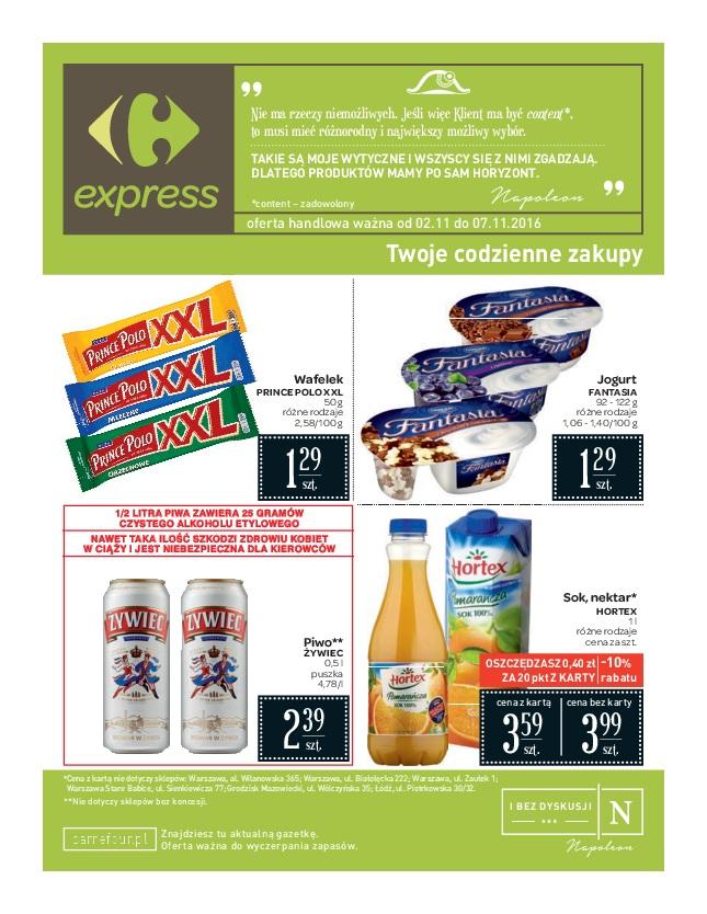 Gazetka promocyjna Carrefour Express str. 2