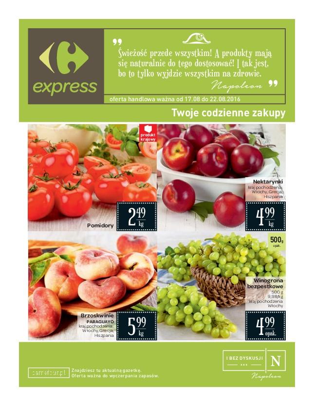 Gazetka promocyjna Carrefour Express str. 1