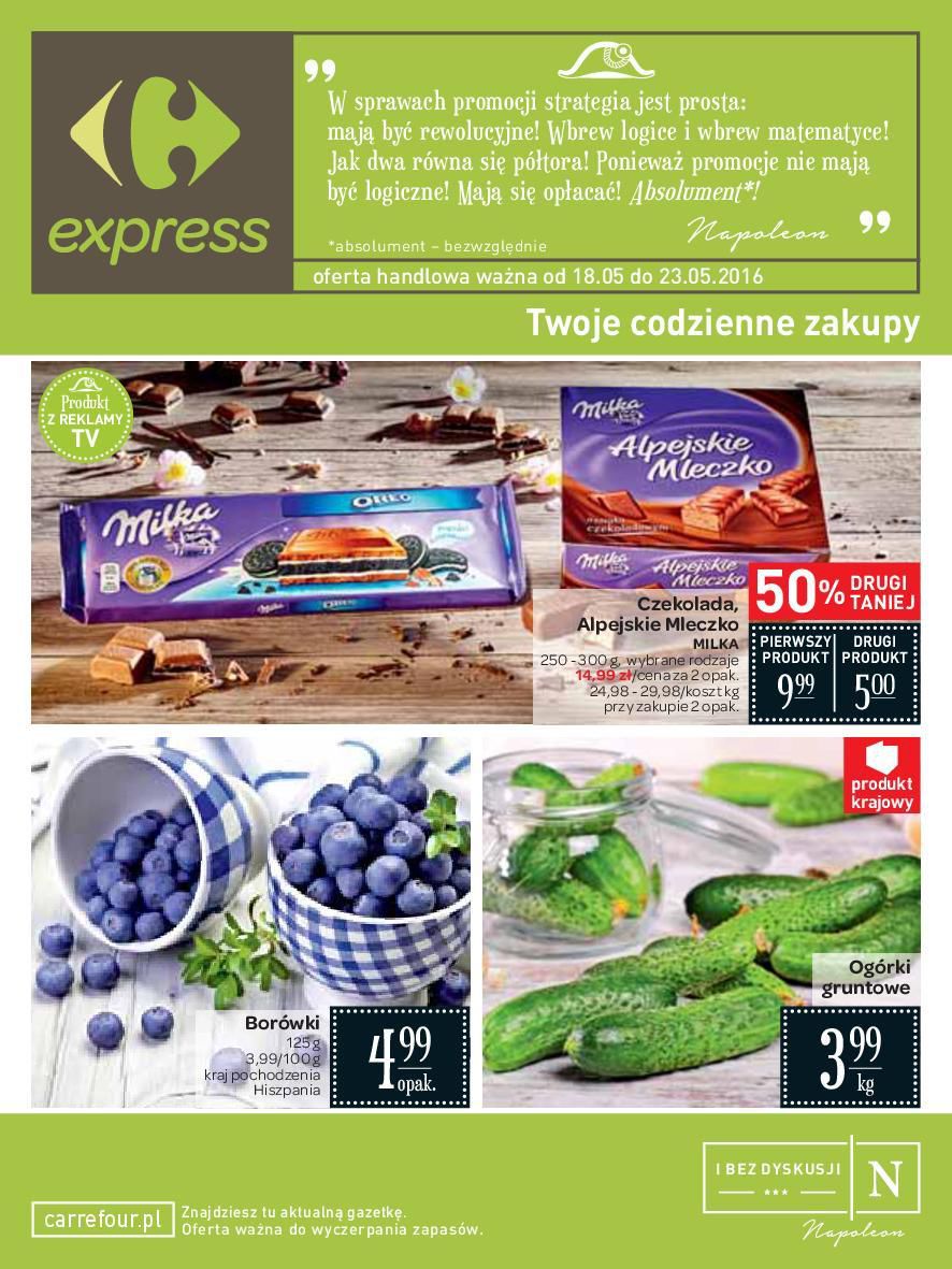 Gazetka promocyjna Carrefour Express str. 1
