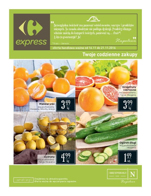 Gazetka promocyjna Carrefour Express str. 1