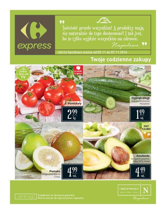 Gazetka promocyjna Carrefour Express str. 1