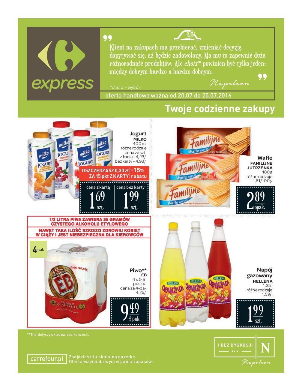 Gazetka promocyjna Carrefour Express str. 2