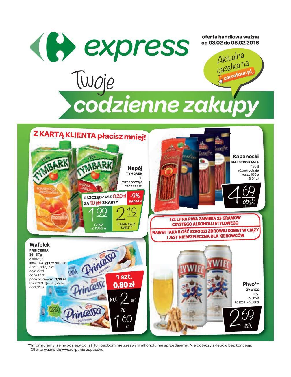 Gazetka promocyjna Carrefour Express str. 1