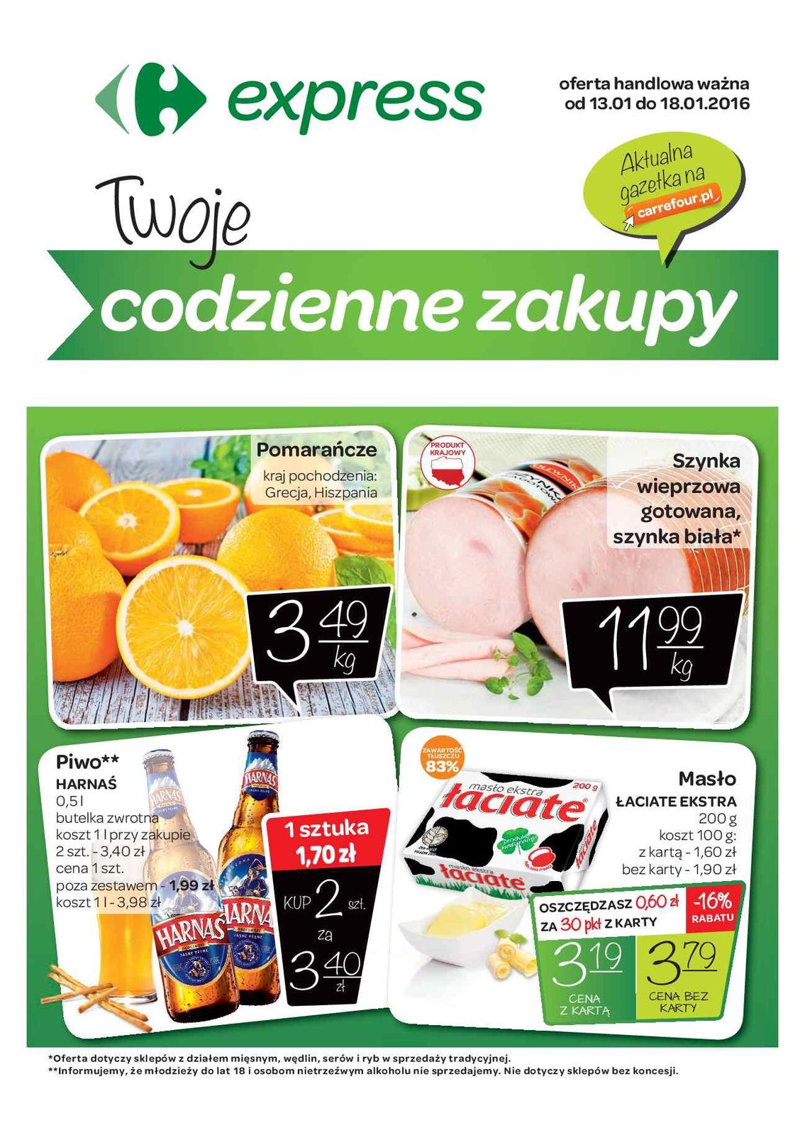 Gazetka promocyjna Carrefour Express str. 1