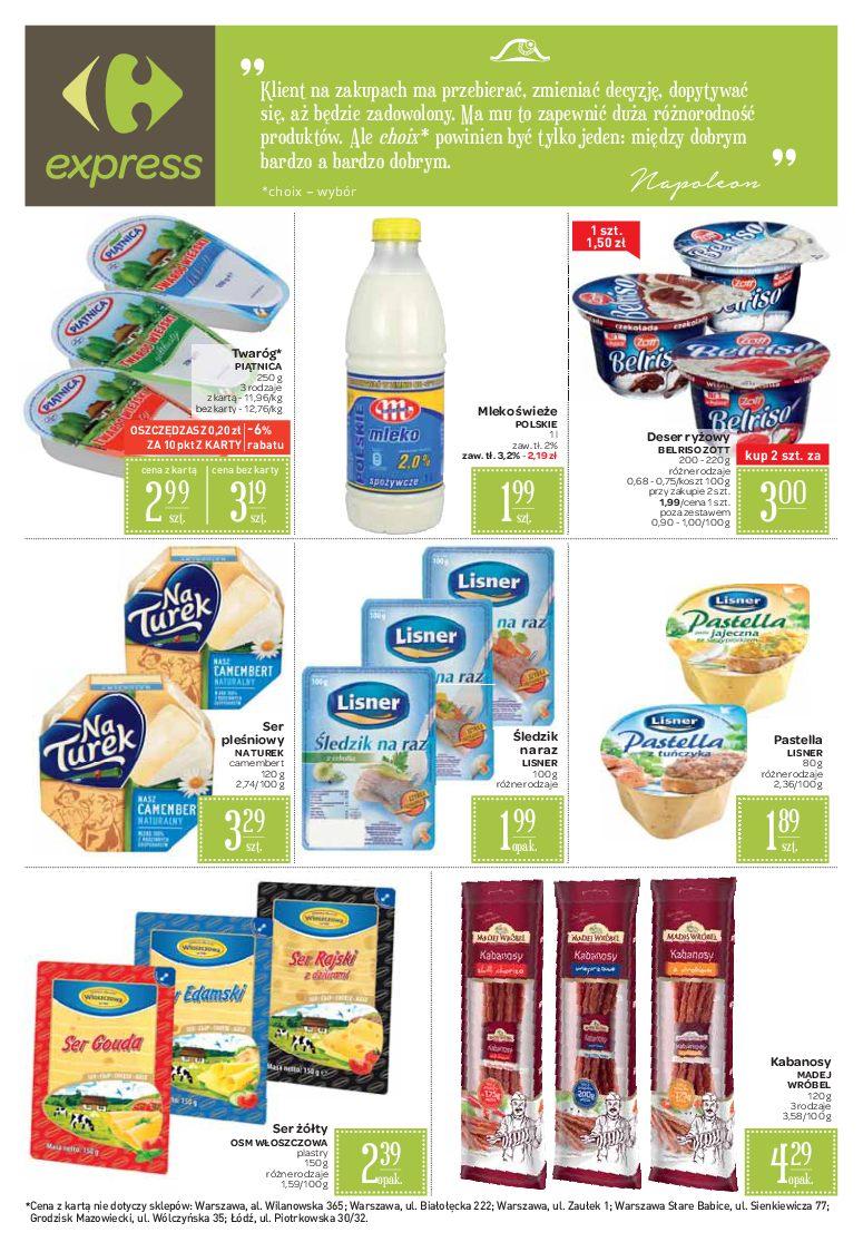 Gazetka promocyjna Carrefour Express str. 2