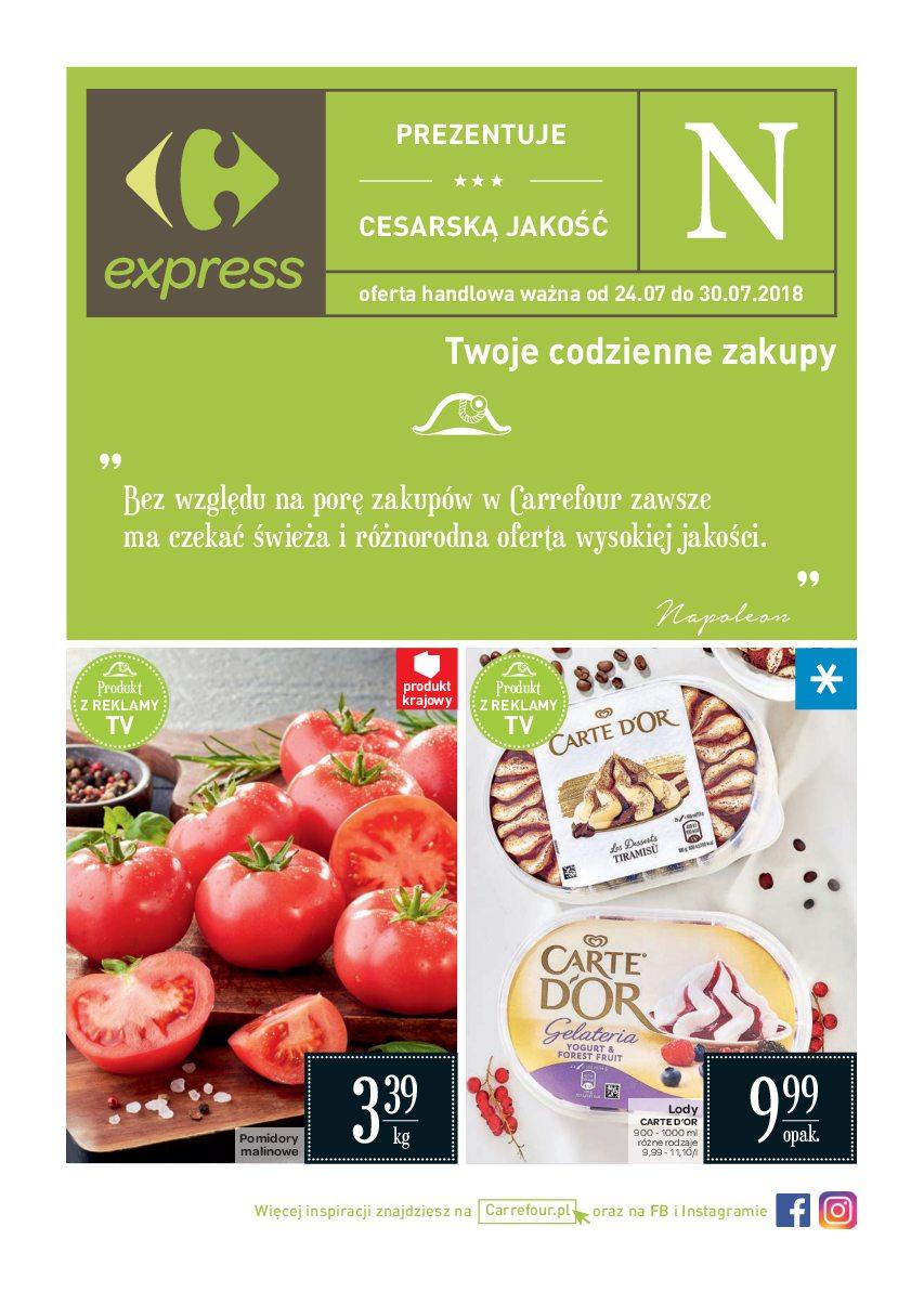 Gazetka promocyjna Carrefour Express str. 1