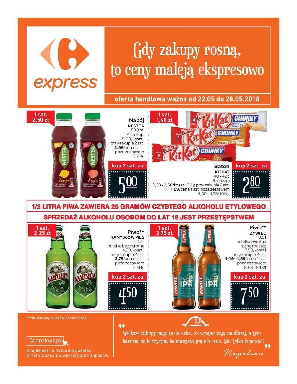 Gazetka promocyjna Carrefour Express str. 1