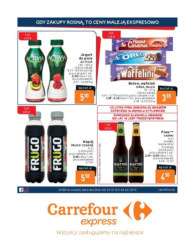 Gazetka promocyjna Carrefour Express str. 1