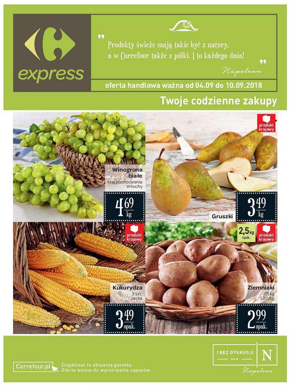 Gazetka promocyjna Carrefour Express str. 1