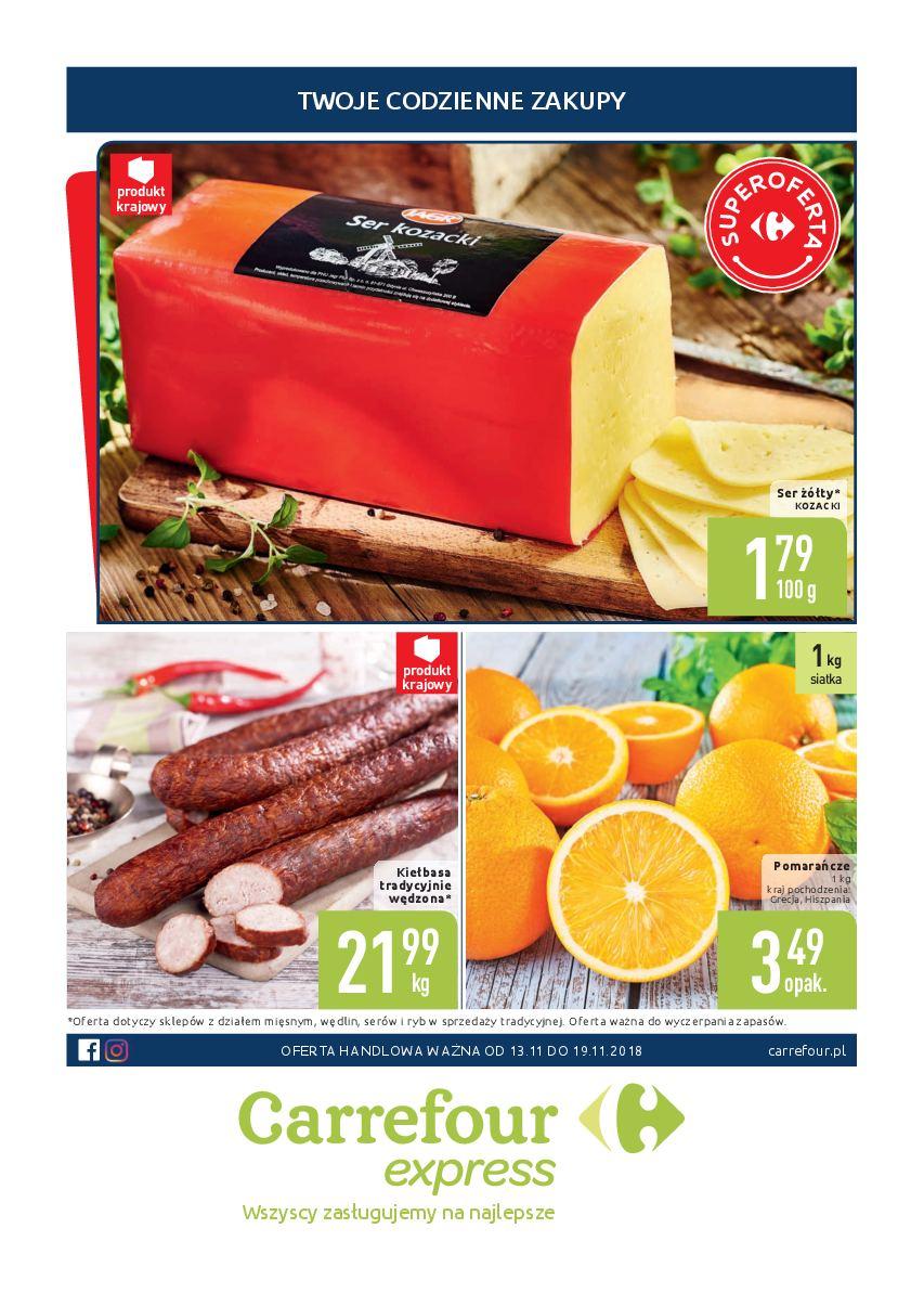 Gazetka promocyjna Carrefour Express str. 1