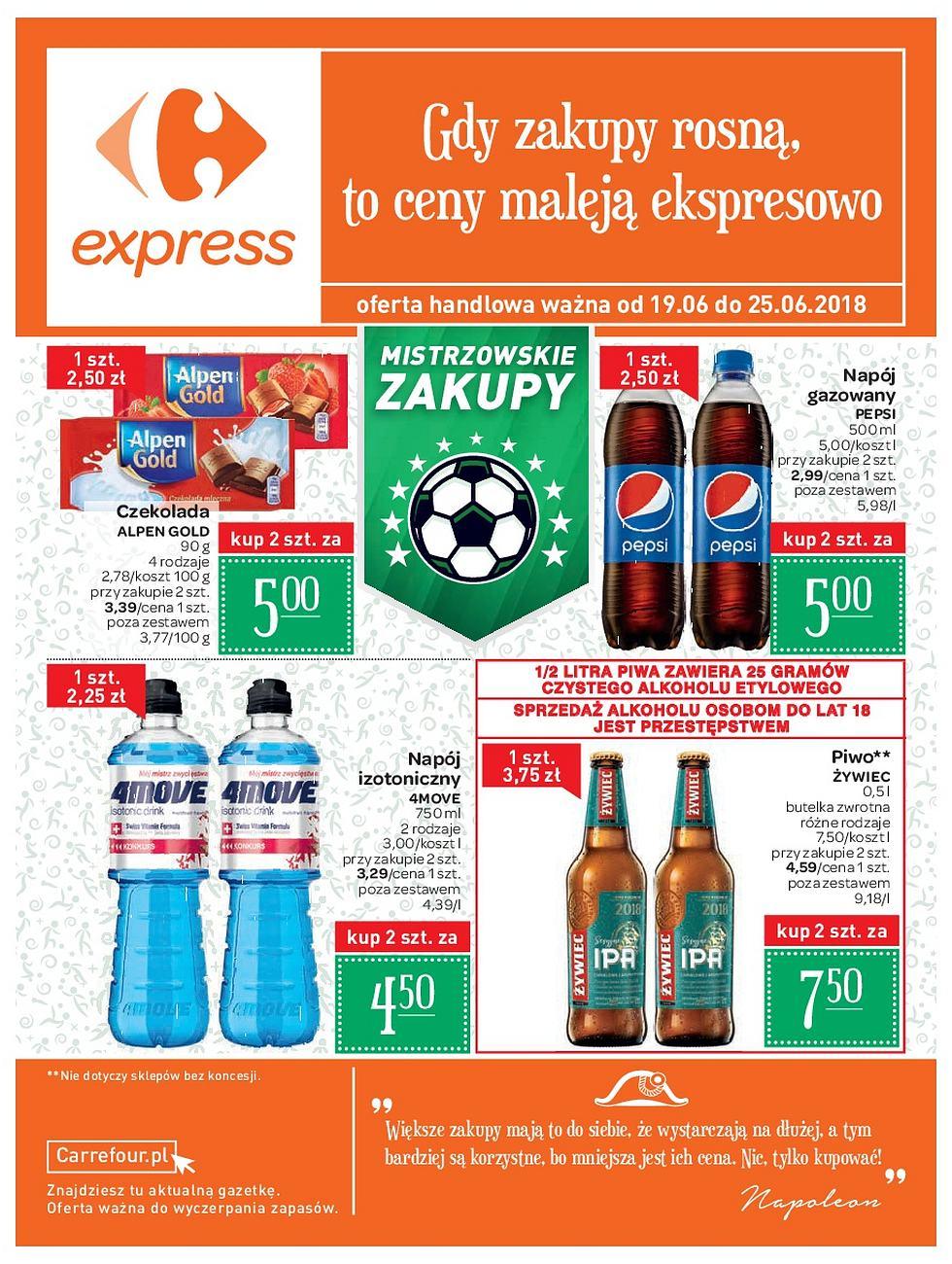 Gazetka promocyjna Carrefour Express str. 1