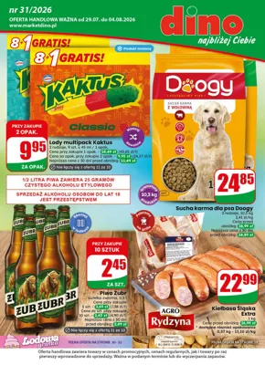 DINO gazetka - od 29/07/2026 do 04/08/2026